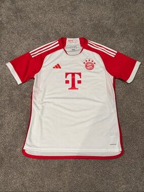 adidas Men's Bayern Munich 2023-24 home soccer jersey